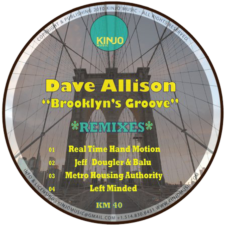 Dave Allison – Brooklyn’s Groove (Real Time Hand Motion)